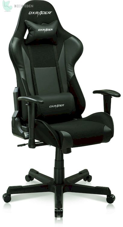 black gaming chair with back support final