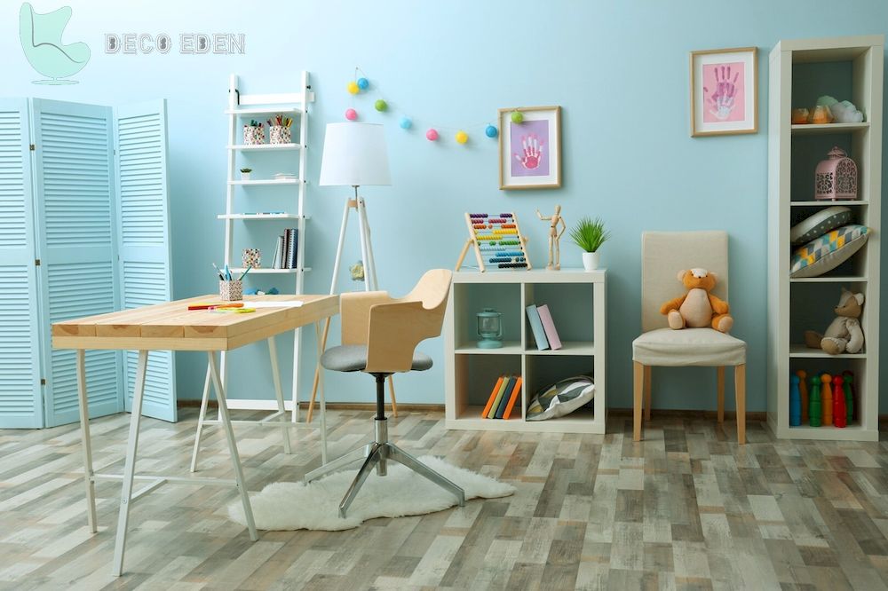 habitación infantil azul