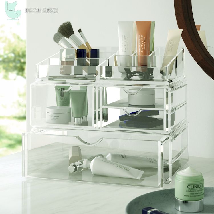 clear plastic freestanding cosmetic organizer final