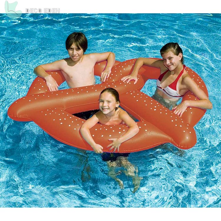 Asiento Flotante Inflable Pretzel Gigante