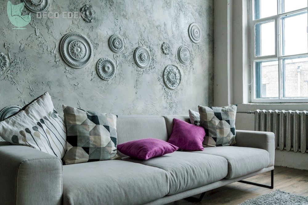 gray modern sofa final Cómo Combinar el Gris