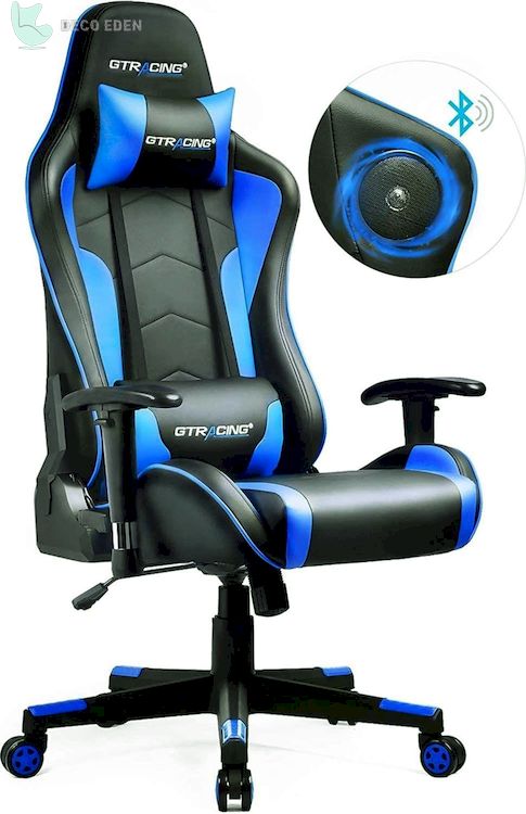 Silla de juego GTRACING con altavoces Bluetooth