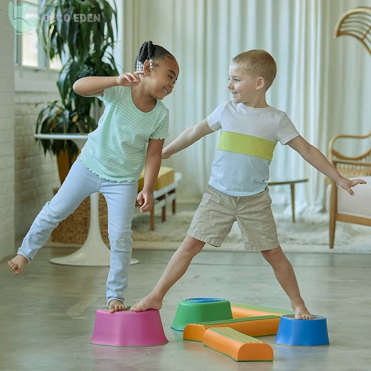 Carrera de obstáculos para niños