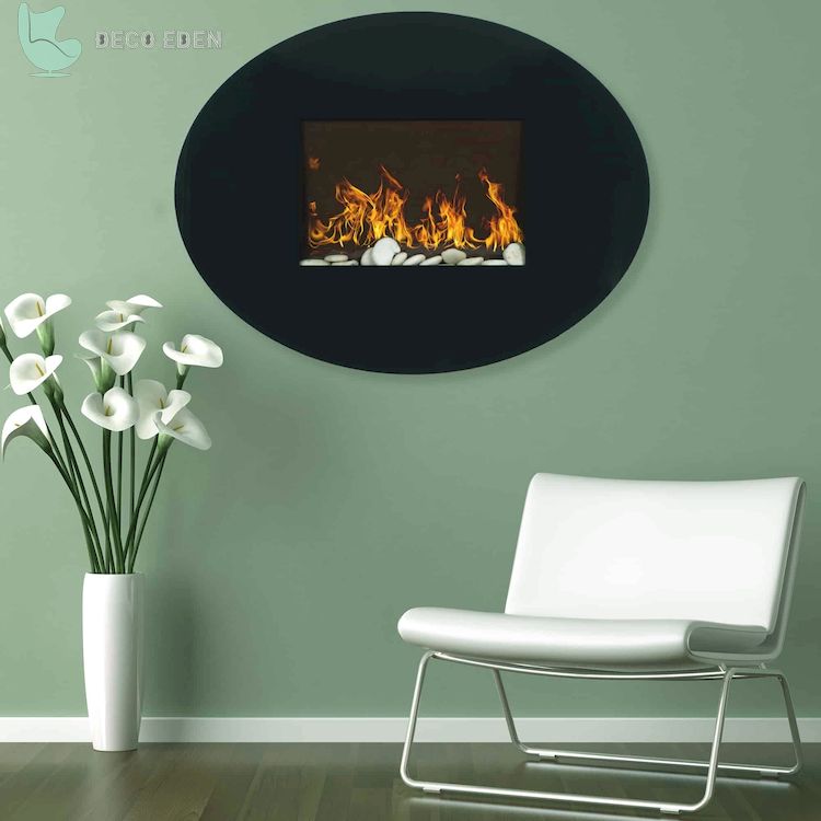 oval wall mounted electric fireplace final