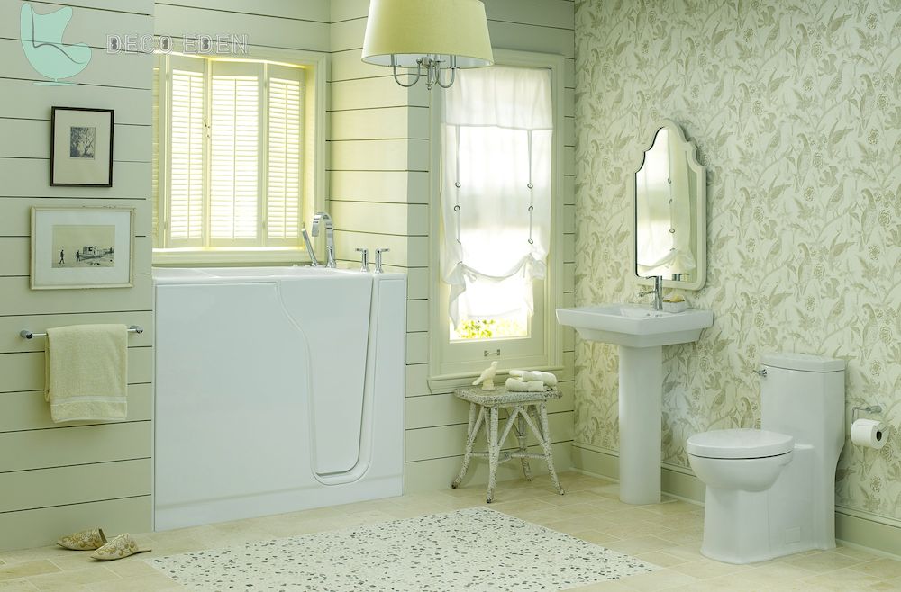 Idea de baño vintage shabby chic