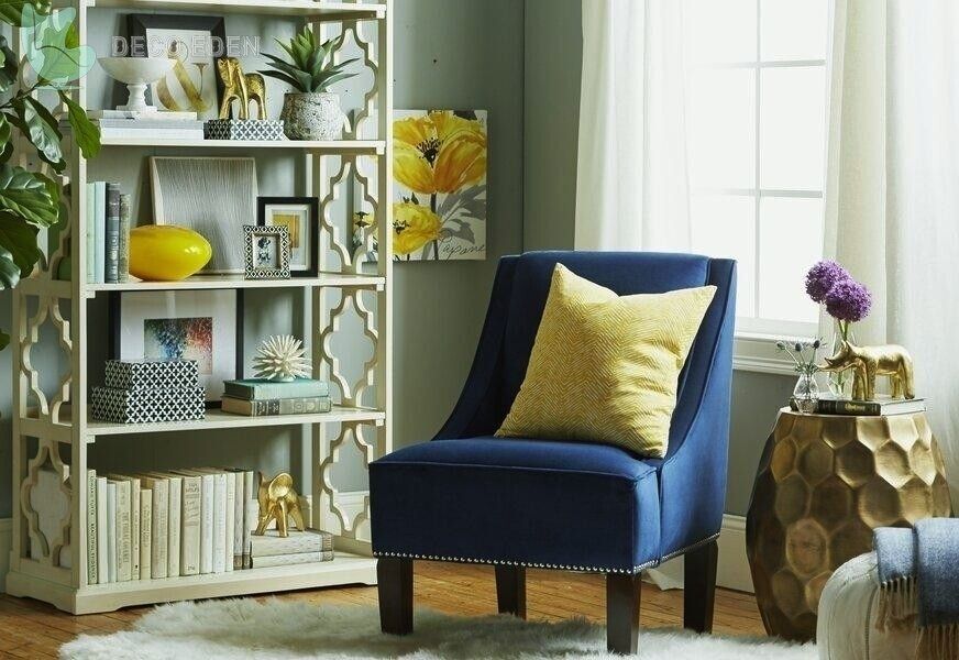 yellow and blue living room details final